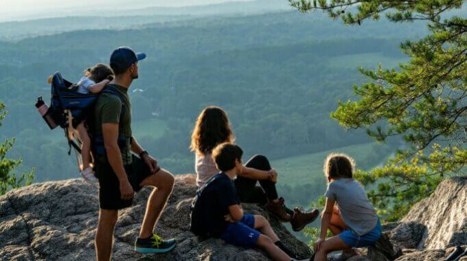 Nature trails in Forsyth County