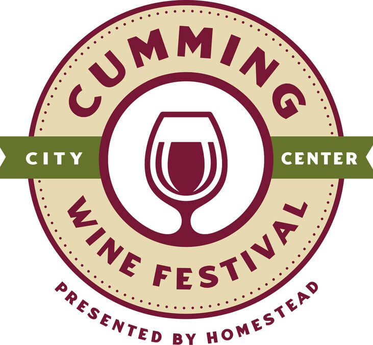 image of logo for cumming wine festival