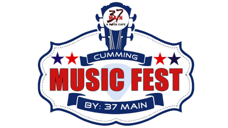 invite to Cumming Music Festival at 37 Main