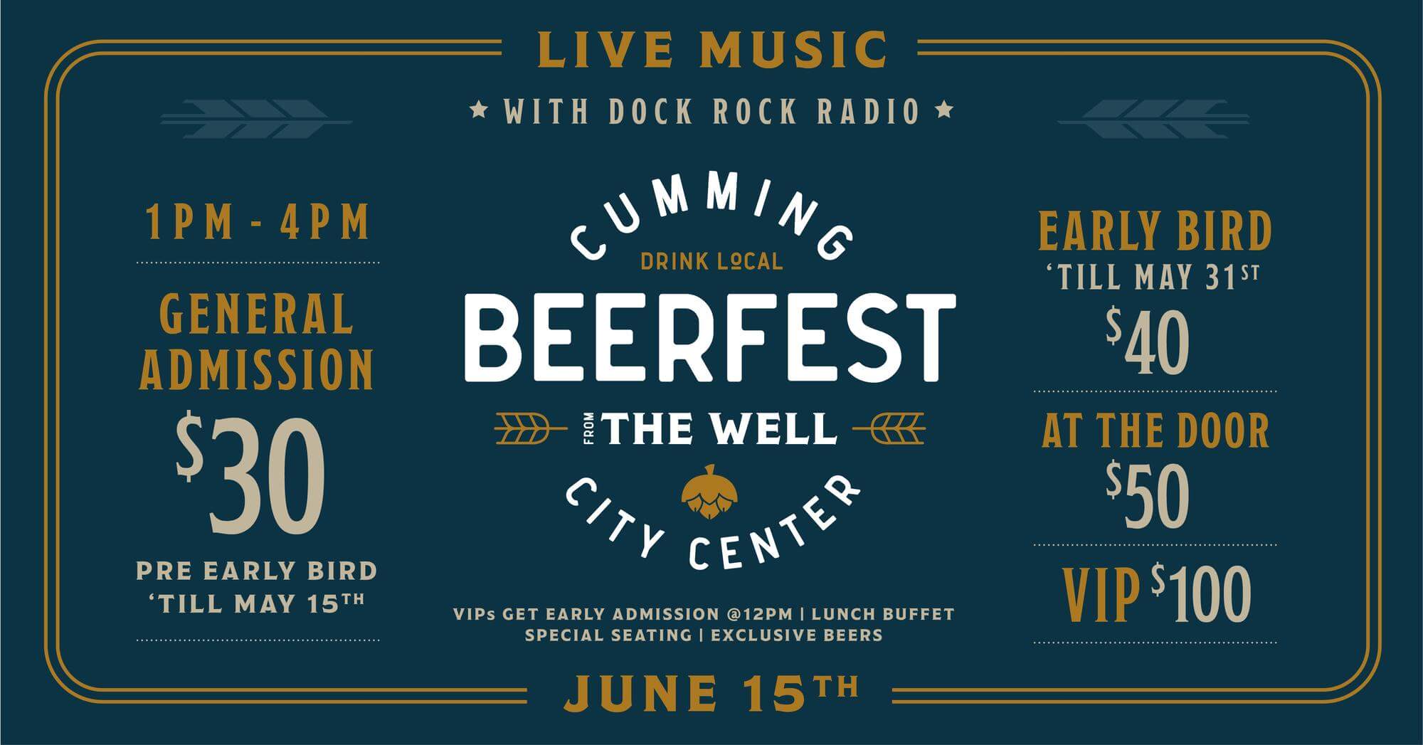 image of invite to cumming beer festival in forsyth county ga