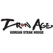 image of iron age korean steak house logo