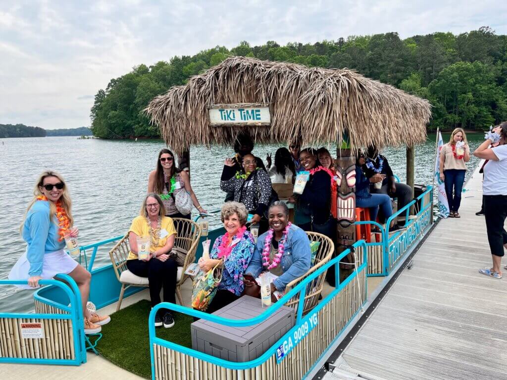 image of Private tiki party with Tiki Time Lake Lanier