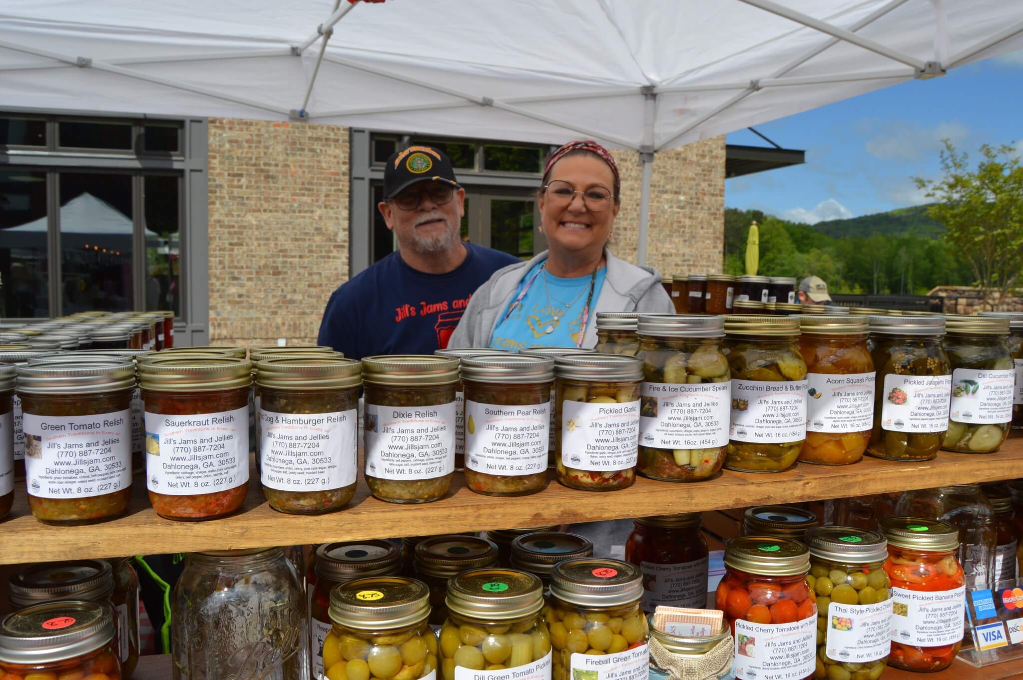 picture of local vendor at the cummig city center in forsyth county ga