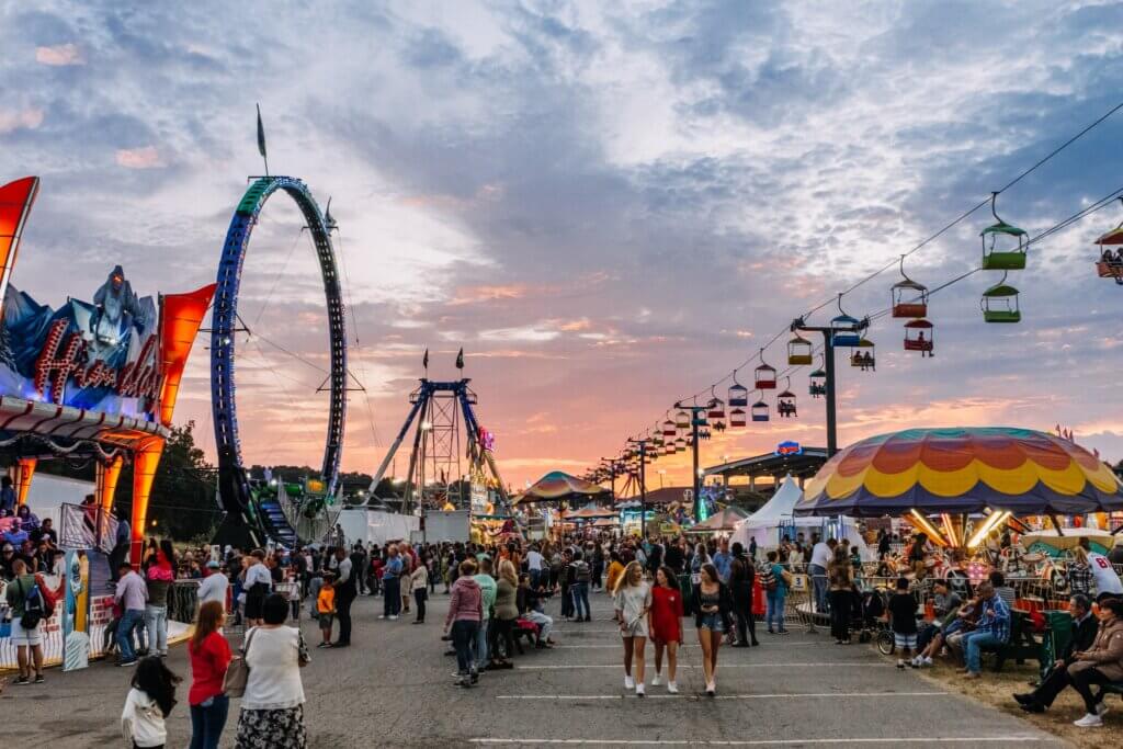 The Cumming Fair in cumming ga