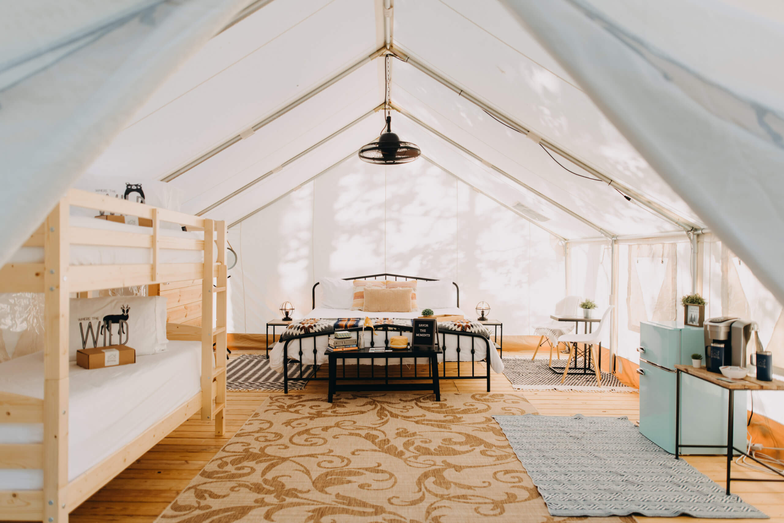 Timberline Glamping at Lake Lanier in Forsyth County, GA