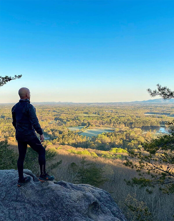 image of hiking trails in Forsyth County, GA