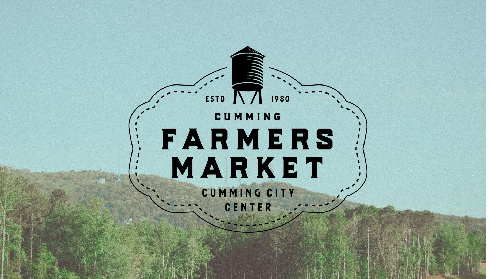 cumming farmers market at the city center