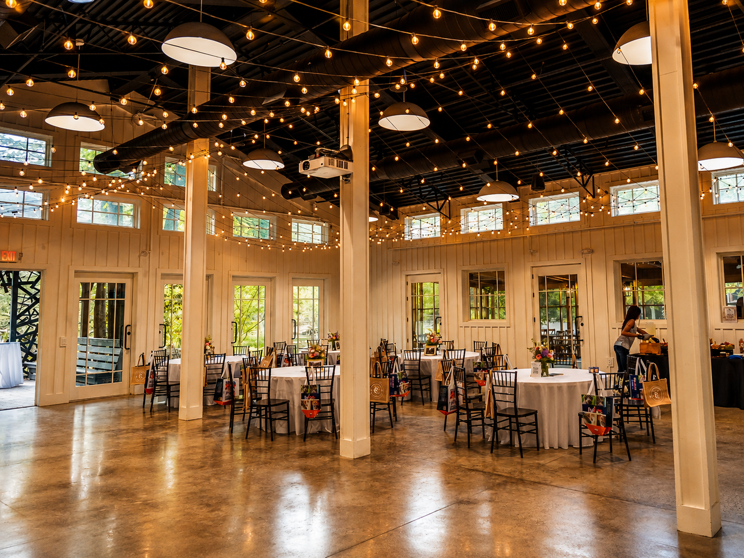 The Giaquinto Event Center interior at Shiloh Gardens