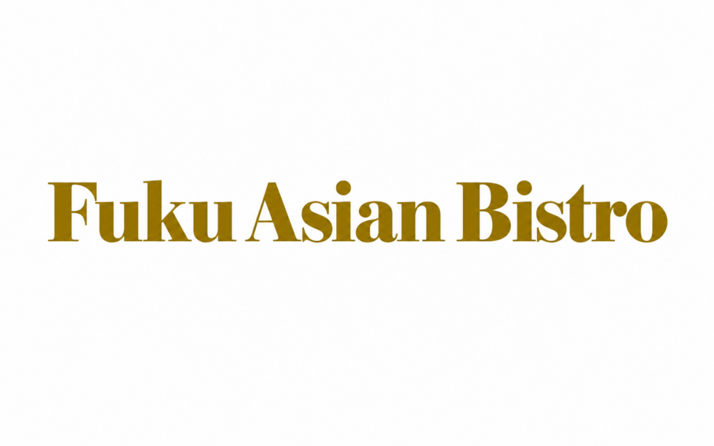 Fuku Asian Bistro Gold Wordmark