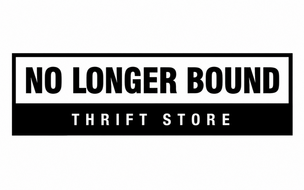 No Longer Bound Thrift Store Badge