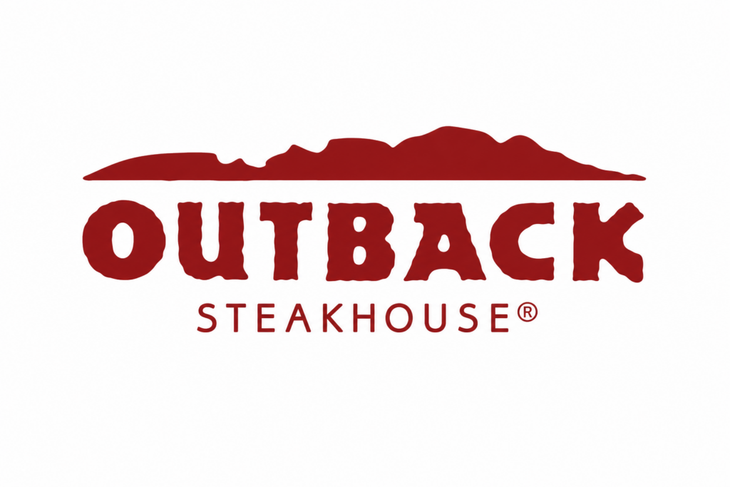 Outback Steakhouse Logo on White