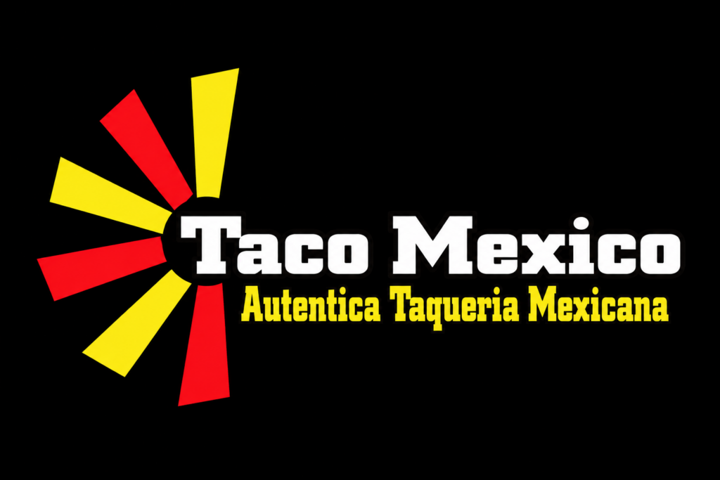 Taco Mexico Sunburst Logo