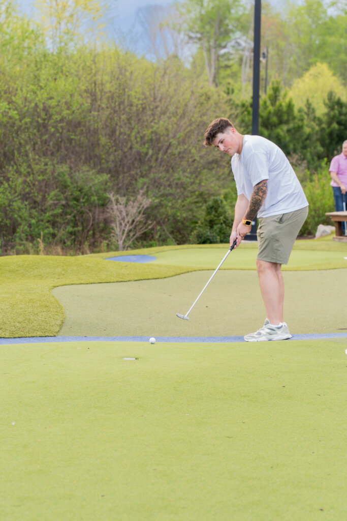 Tin Cup Golf Man