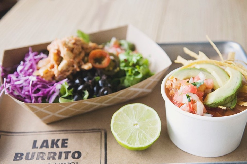 Image of food from Lake Burrito in Forsyth County