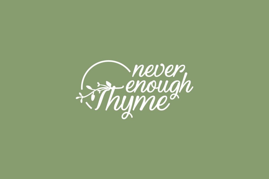 image of Never Enough Thyme logo