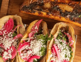 palapas rib eye taco